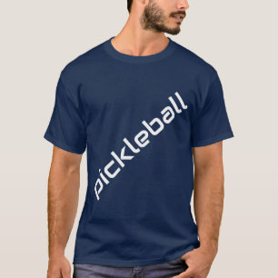 Camiseta Fondo azul de la Marina de Guerra de PICKLEBALL bl