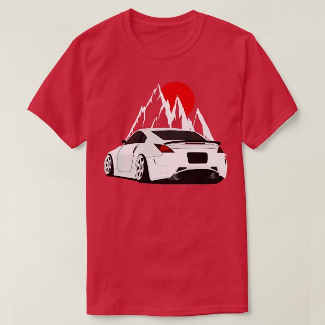Camiseta Fondo blanco 350Z 20022008 (Diseño del anverso)