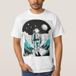 Camiseta Fondo: blanco y negro