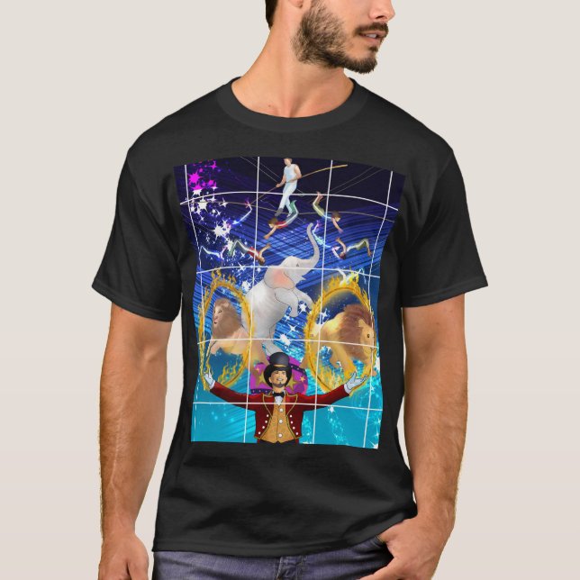 Camiseta Fondo Circus Blue (Anverso)