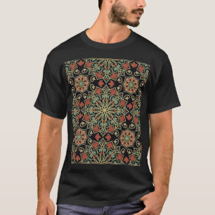 Camiseta Fondo coloreado abstracto oriental