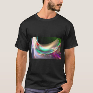 Camiseta Fondo de arte fractal