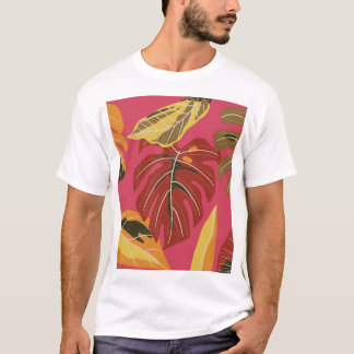 Camiseta Fondo de escritorio de la naturaleza del Art Deco