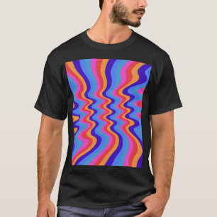 Camiseta Fondo de escritorio Hippie Trippy Retro de los año