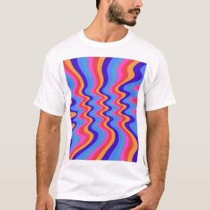 Camiseta Fondo de escritorio Hippie Trippy Retro de los año
