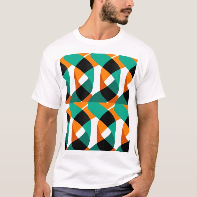 Camiseta Fondo de escritorio retro: Diseño de época (Anverso)