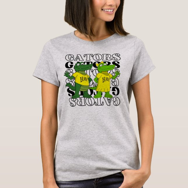 Camiseta Fondo de espejo de Gator (Anverso)