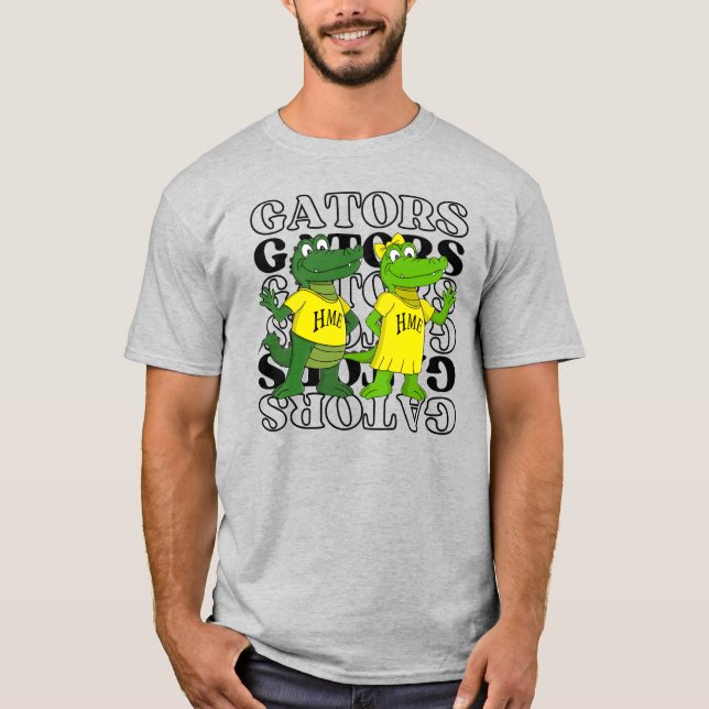 Camiseta Fondo de espejo de Gator (Anverso)