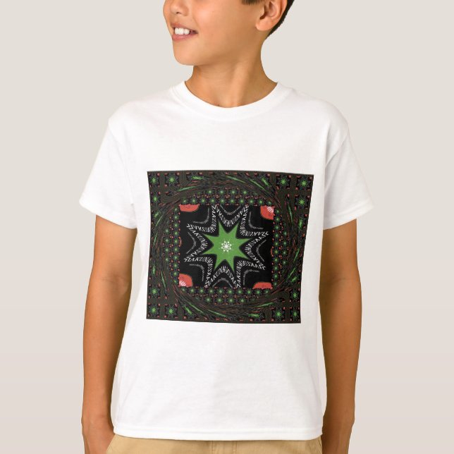 Camiseta Fondo de estrellas de remolque (Anverso)