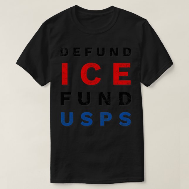 Camiseta Fondo de Hielo de Defensa USPS (Diseño del anverso)
