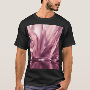 Camiseta Fondo de ilustración 3D dorado lujoso