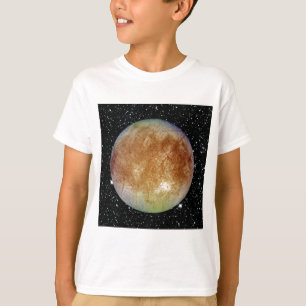 Camiseta Fondo de la estrella del EUROPA de la LUNA de