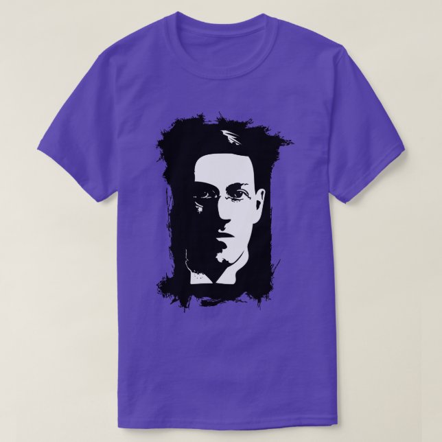 Camiseta Fondo de la plataforma HP Lovecraft (Diseño del anverso)