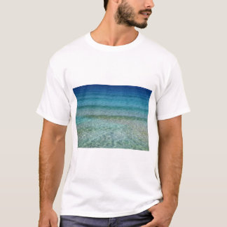 Camiseta Fondo de la playa abstracta 42