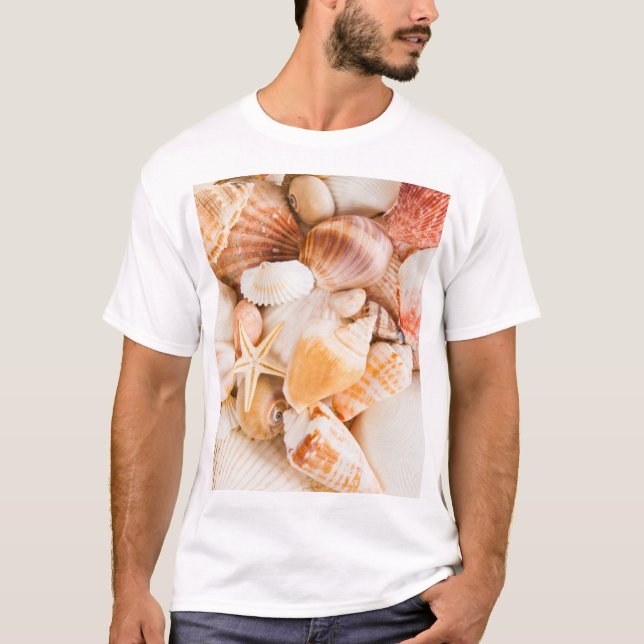 Camiseta Fondo de las casetas: tema marino. (Anverso)