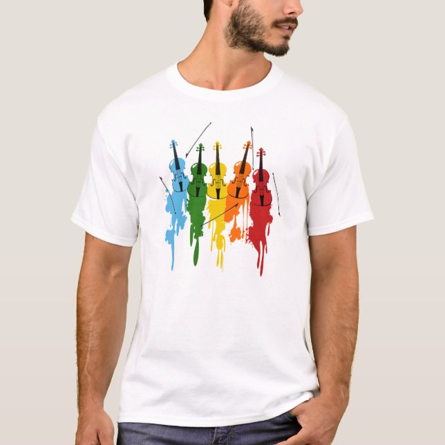 Camiseta Fondo de los violines (Anverso)