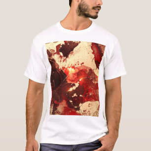 Camiseta Fondo de mármol abstracto.