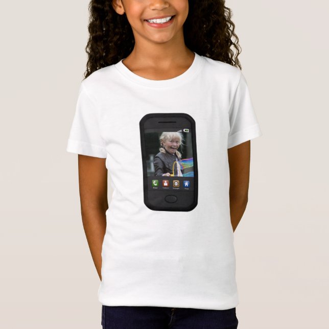 Camiseta Fondo de pantalla de Smartphone personalizable (Anverso)