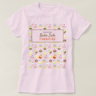Camiseta Fondo de tarta, evento de venta de pasteles benéfi