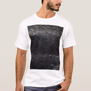 Camiseta Fondo de textura del destello de pantalla de prueb