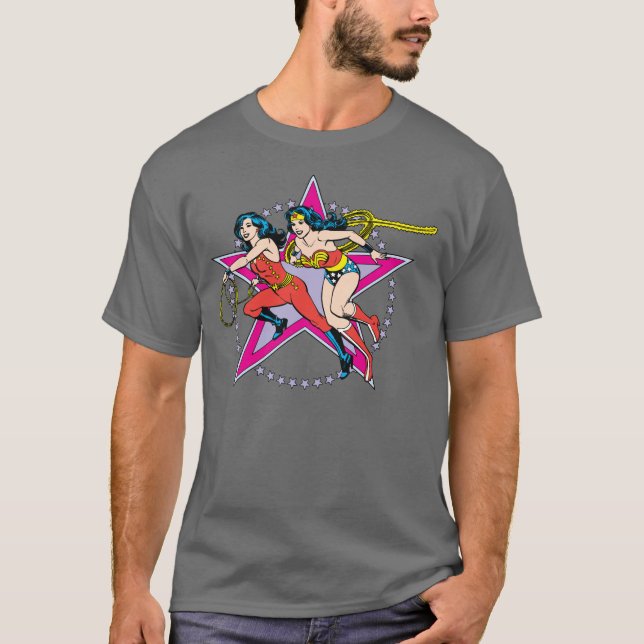 Camiseta Fondo de Wonman Star (Anverso)