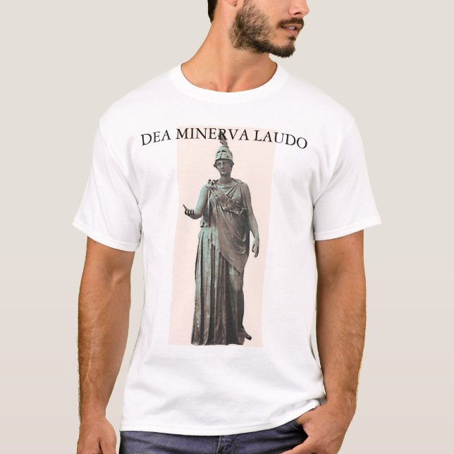 CAMISETA FONDO DEL DEA MINERVA-NO (Anverso)