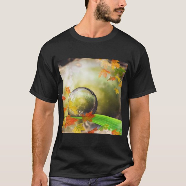 Camiseta Fondo gráfico de emoción (Anverso)
