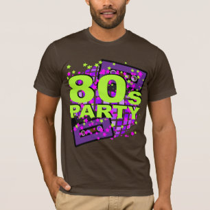 Camiseta Fondo retro del fiesta