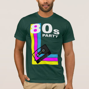 Camiseta Fondo retro del fiesta