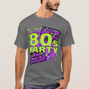 Camiseta Fondo retro del fiesta