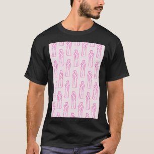 Camiseta Fondo rosado de Hypatia