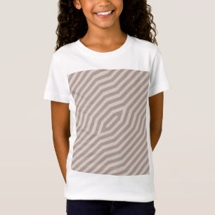 Camiseta Fondo simétrico de rayas diagonales 12