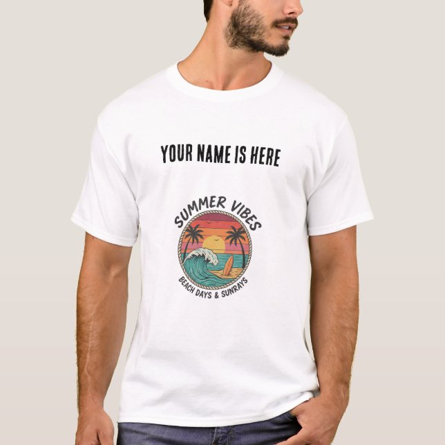Camiseta Fonix - Ambiente de Verano (Anverso)