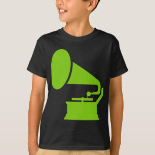 Camiseta Fonógrafo - Verde Marciano