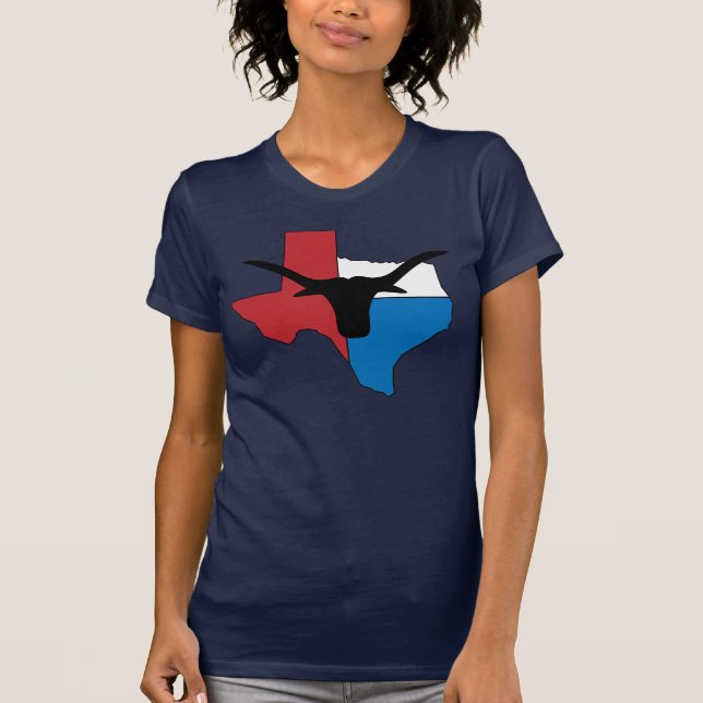 Camiseta Fonolocalizador de bocinas grandes de Tejas (Anverso)