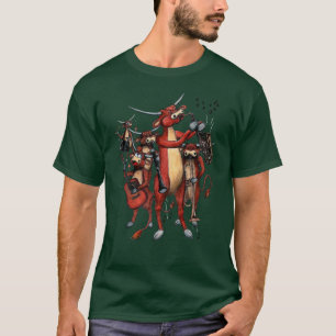 Camiseta fonolocalizador de bocinas grandes MOO-SIC