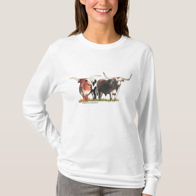 Camiseta Fonolocalizadores de bocinas grandes de Tejas (Anverso)