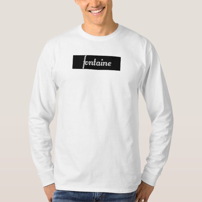 Camiseta Fontaine (Anverso)
