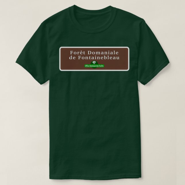 Camiseta Fontainebleau (Diseño del anverso)