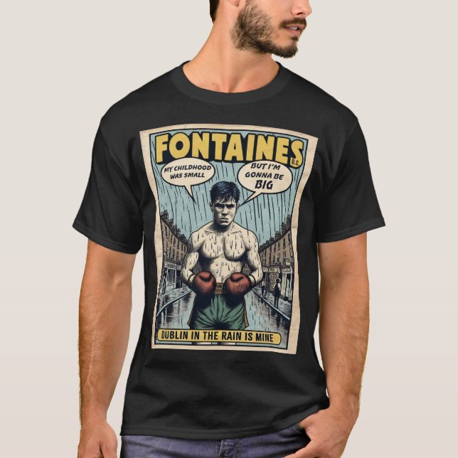 Camiseta Fontaines D.C. son BIG (Anverso)
