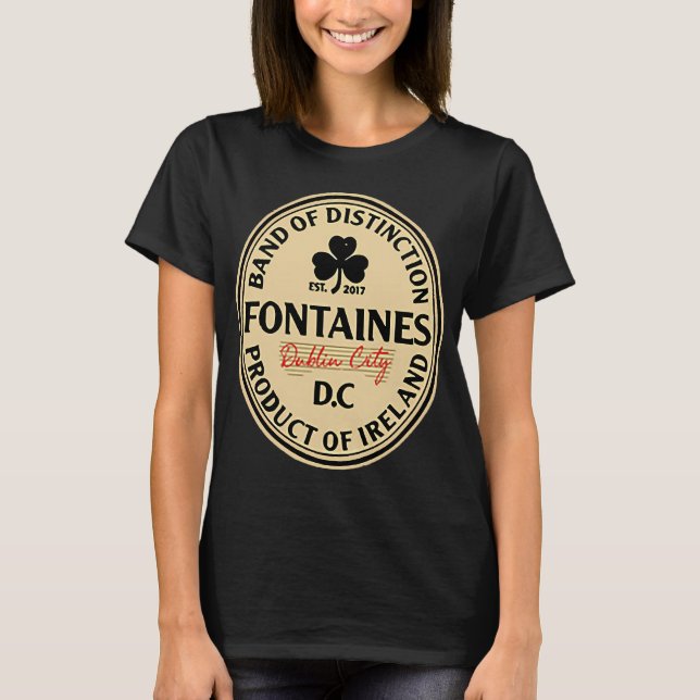 Camiseta Fontaines DC (Anverso)