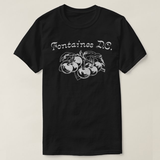 Camiseta Fontaines DC Fan Art Tribute Design2 (Diseño del anverso)