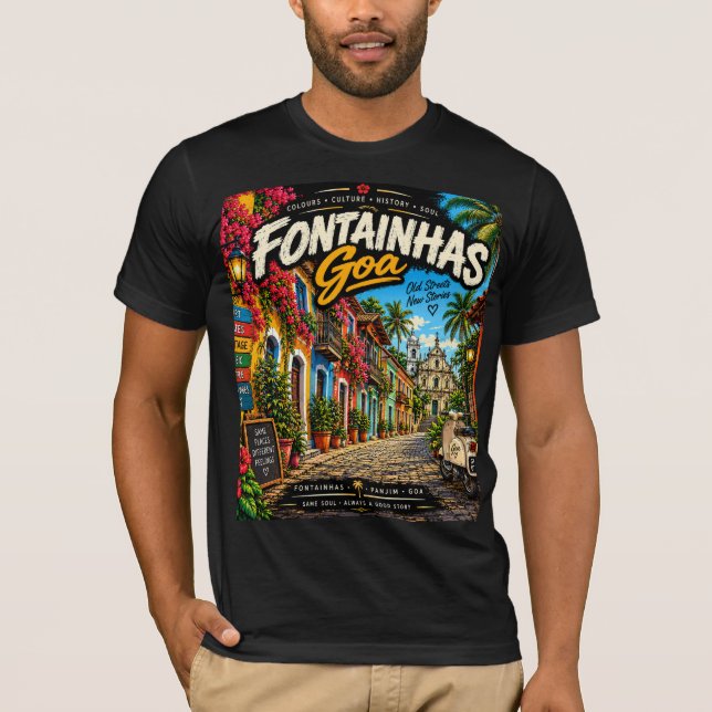 Camiseta Fontainhas  (Anverso)