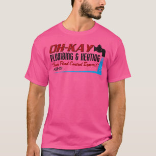 Camiseta Fontanería y calefacción vintage Oh Kay Su control