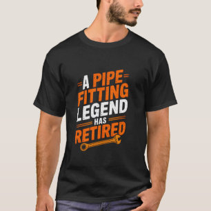 Camiseta Fontanero Jubilado Tubero Hombres Jubilados Divert