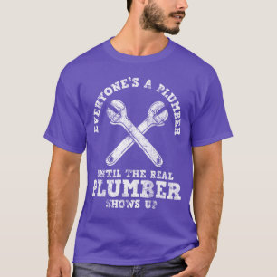 Camiseta Fontaneros fontanero real divertido