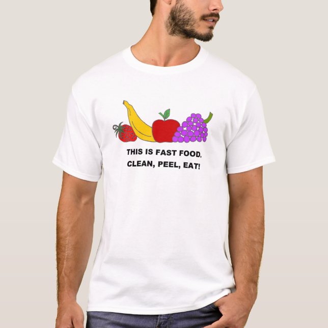 Camiseta FOOD.jpg RÁPIDO (Anverso)