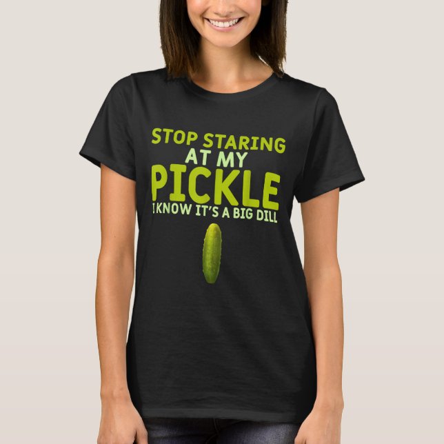 Camiseta Food Stop Staring At My Ckle Funny Ckles  (Anverso)