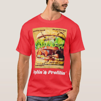 Camiseta Food Stylin  Profilin a monster burger! 