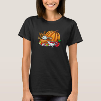 Camiseta Food Table Harvest